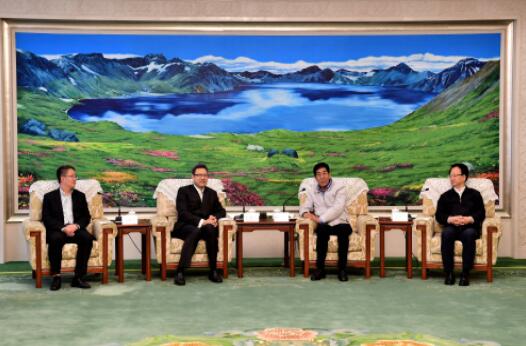 錢智民拜會吉林省委書記巴音朝魯、省長景俊海并調研吉電股份