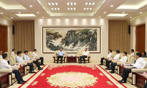 國(guó)家電網(wǎng)董事長(zhǎng)、黨組書記毛偉明拜會(huì)安徽省委書記李錦斌、省長(zhǎng)李國(guó)英