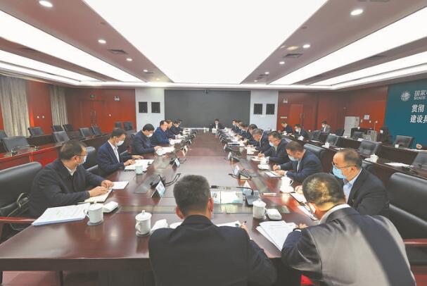 毛偉明董事長(zhǎng)、辛保安總經(jīng)理赴國(guó)網(wǎng)新疆電力調(diào)研