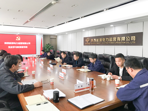 全員讀黨史、堅(jiān)定跟黨走：陜投集團(tuán)電力運(yùn)營(yíng)公司全員黨史學(xué)習(xí)讀書(shū)活動(dòng)扎實(shí)開(kāi)展