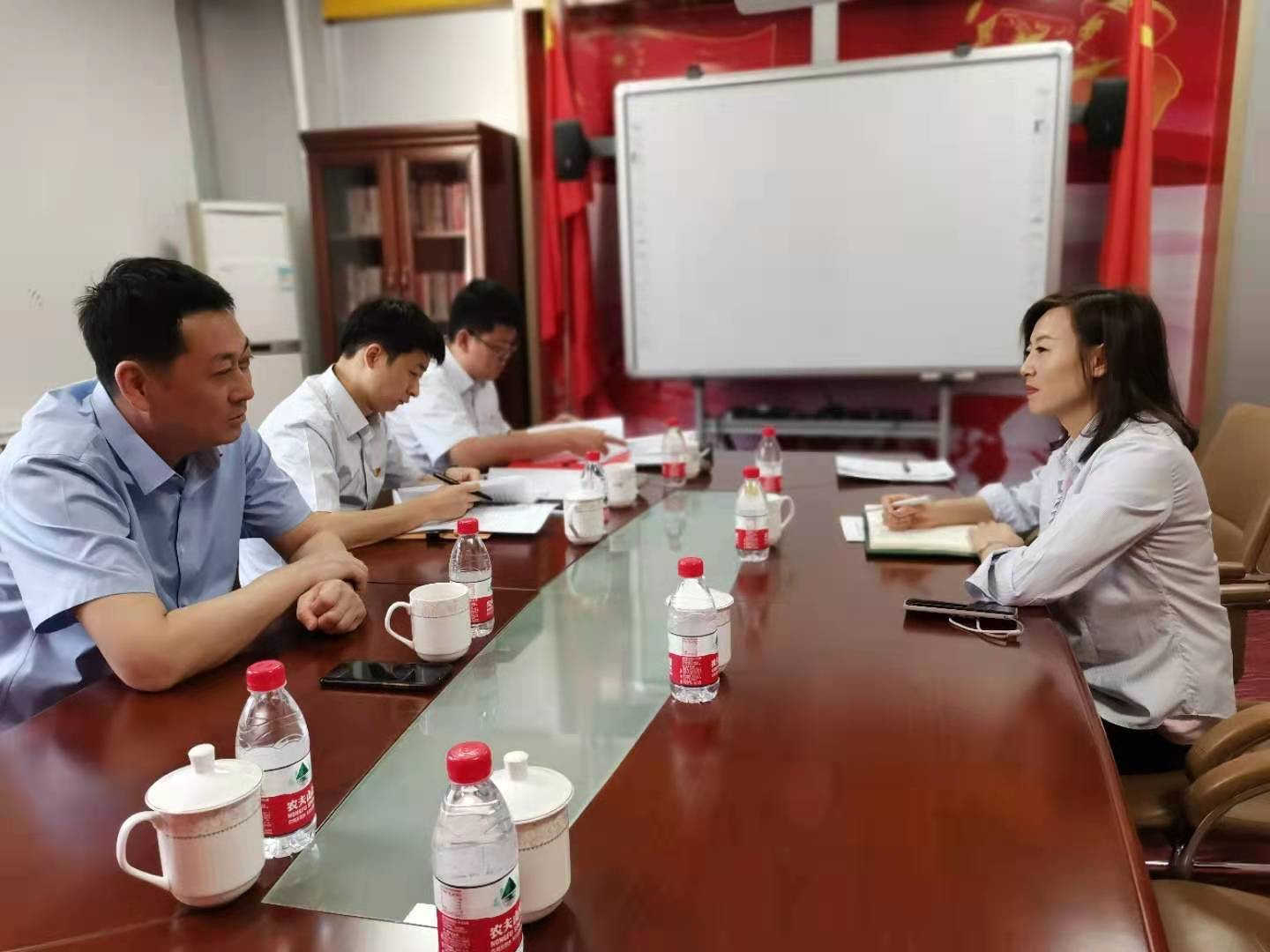 副局長王永強到烏海電業(yè)局千里山分局開展黨史學習教育督導(dǎo)、領(lǐng)學