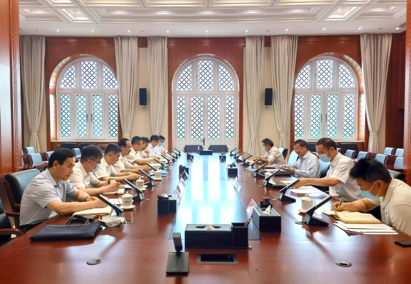 丁焰章拜訪國家能源局黨組書記、局長章建華