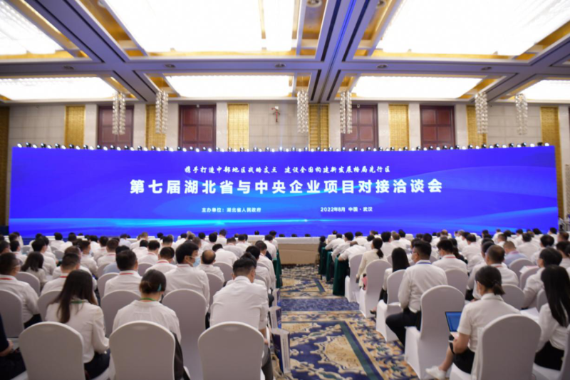 中國能建參加湖北省與中央企業(yè)項(xiàng)目對(duì)接洽談會(huì)