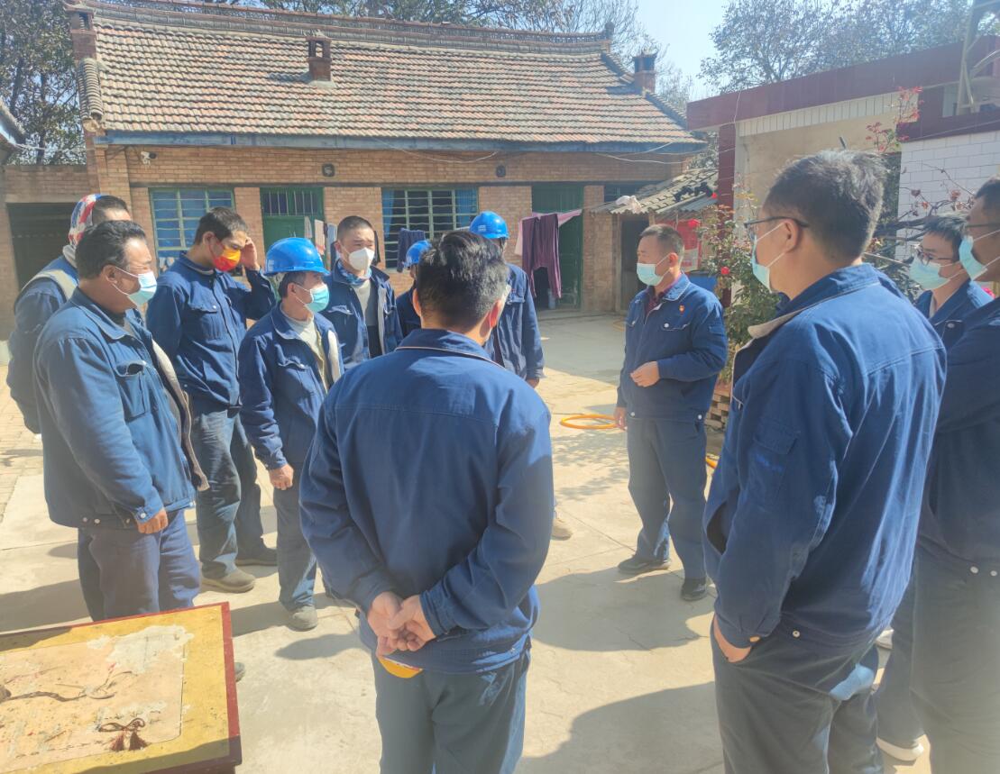 中能建建筑集團正寧百萬項目部開展合作隊伍租房處疫情防控、用電防火專項檢查