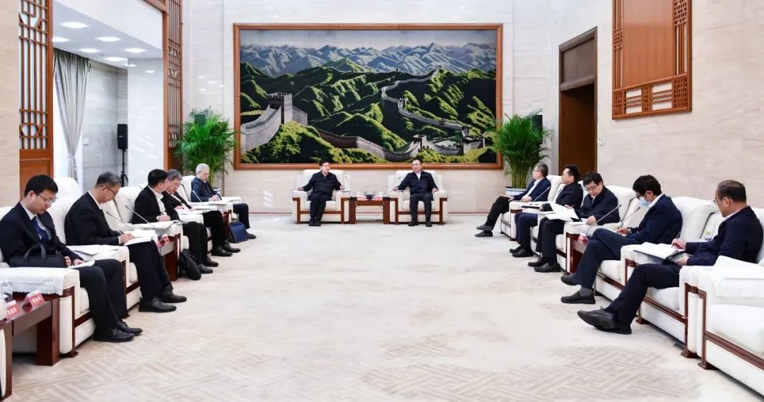 鄒磊會(huì)見(jiàn)中國(guó)一重董事長(zhǎng)劉明忠、總經(jīng)理徐鵬