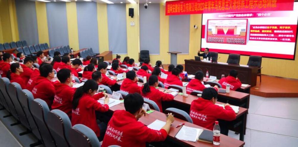 國網(wǎng)安徽電力公司點(diǎn)亮信仰明燈 奮楫時代征程