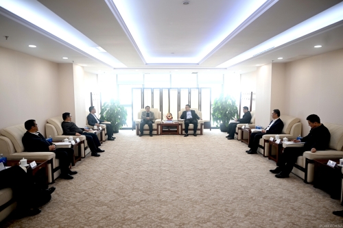 中國電建黨委常委、副總經(jīng)理王小軍會(huì)見大理州委副書記肖創(chuàng)勇