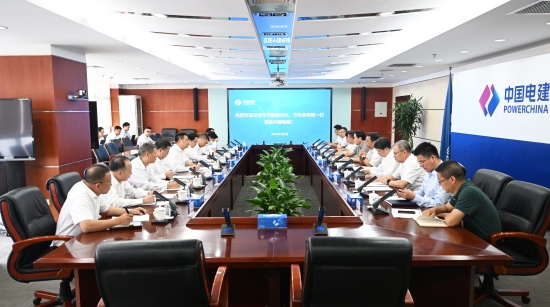 中國電建黨委常委、副總經理劉源會見云浮市委副書記、市長李慶新