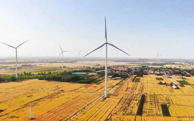 寰泰能源又一風(fēng)電項(xiàng)目落地河北柏鄉(xiāng)，總?cè)萘?0MW