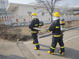 華潤(rùn)電力盤錦公司發(fā)電黨支部、綜合黨支部聯(lián)合開展消防應(yīng)急演練