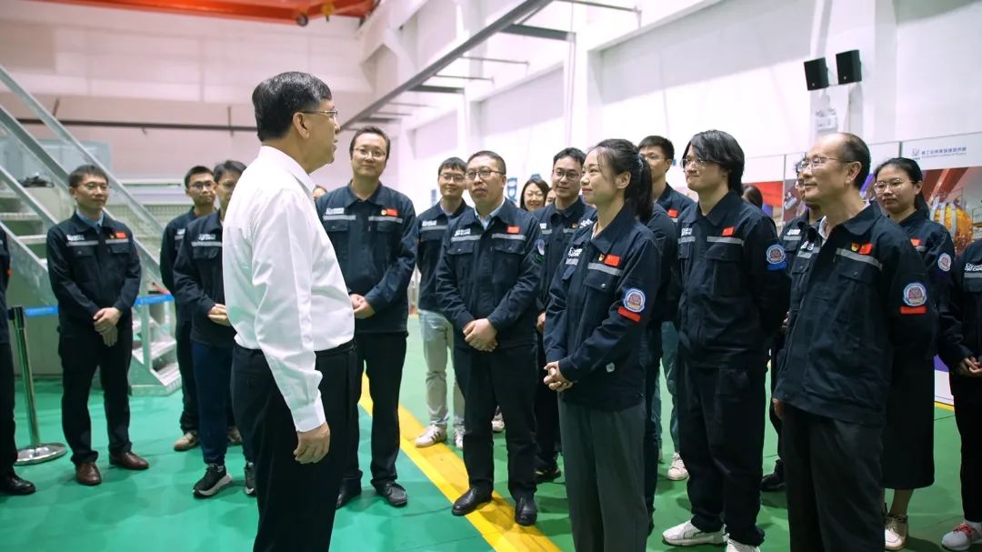 科技部黨組書記、部長陰和俊到中核集團(tuán)基層單位宣講黨的二十屆三中全會(huì)精神