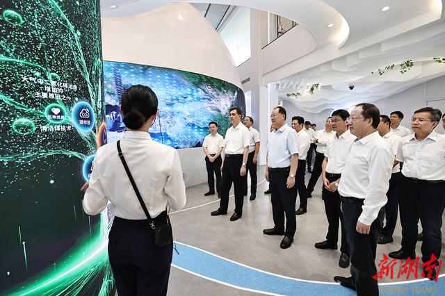 湖南省委副書記、省長毛偉明調(diào)研新型電力系統(tǒng)建設(shè)情況