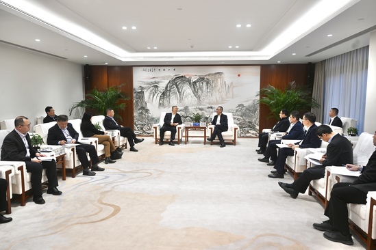 中國電建黨委副書記、總經(jīng)理王斌與中國機電商